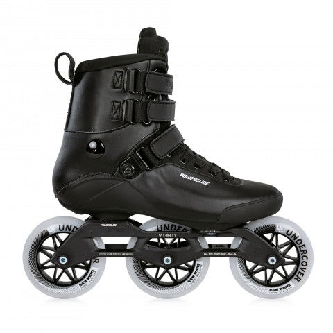 Rolki - Rolki Powerslide Kaze 110 - Czarne CP - Zdjęcie 1