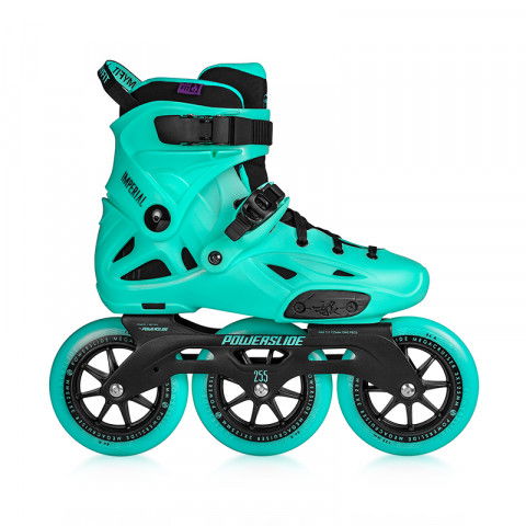 Rolki - Rolki Powerslide Imperial Megacruiser 125 - Jade - Zdjęcie 1