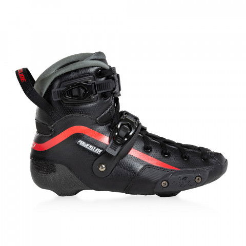 Rolki - Rolki Powerslide RC1 Czarno/Czerwone - Boot Only - Zdjęcie 1