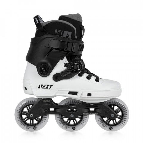 Rolki - Rolki Powerslide Next 100 - Czarno/Białe OEM - Zdjęcie 1