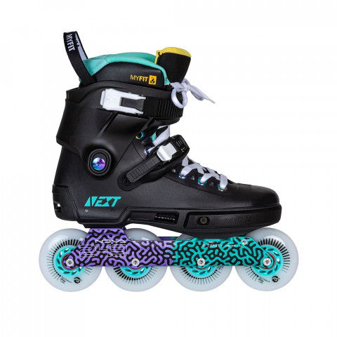 Rolki - Rolki Powerslide Next 80 - Multicolor - Zdjęcie 1