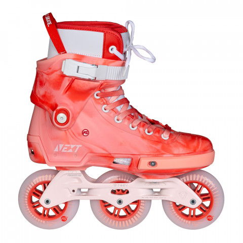 Rolki - Rolki Powerslide Next 100 - Grejpfrutowe - Zdjęcie 1