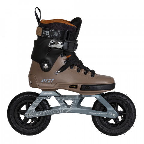 Rolki - Rolki Powerslide Next Edge 150 - Brązowe - Zdjęcie 1