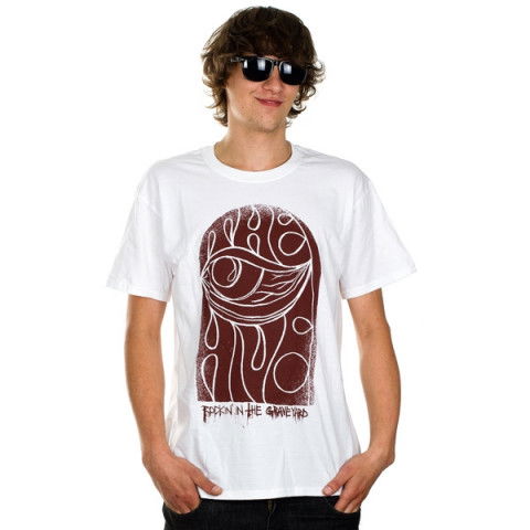 Koszulki - Koszulka The Hive Evil Eye T-shirt - Biała - Zdjęcie 1