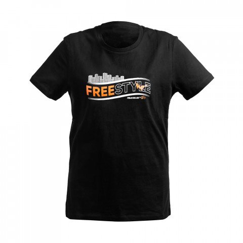 Koszulki - Koszulka Powerslide Freestyle TS - Czarny - Zdjęcie 1