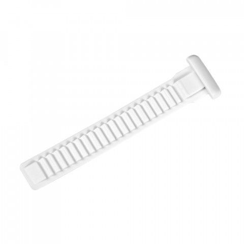 Klamry / Rzepy - Powerslide Icon/Force/Crown Strap 10cm Biały (1) - Zdjęcie 1