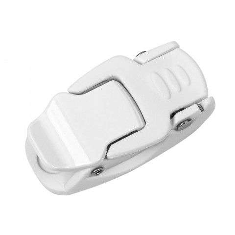 Klamry / Rzepy - Powerslide RX4 Buckle - Biała (1 szt.) - Zdjęcie 1