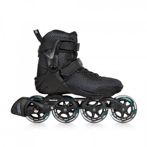 Rolki - Rolki Powerslide Phuzion Enzo 90 - Czarno/Białe - Zdjęcie 1