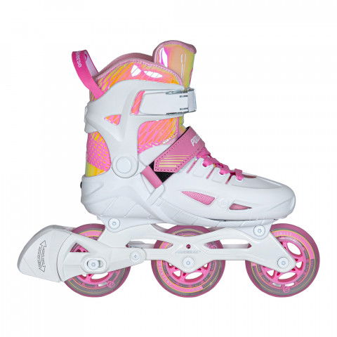 Rolki - Rolki Powerslide Phuzion Universe II - Różowe - Zdjęcie 1