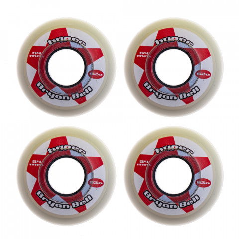 Kółka - Kółka do Rolek Hyper Brian bell 54mm/90a (4 szt.) - Zdjęcie 1