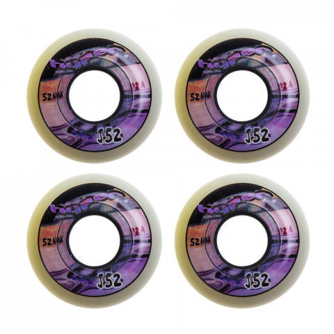Kółka - Kółka do Rolek Hyper J52 52mm/92a (4 szt.) - Zdjęcie 1