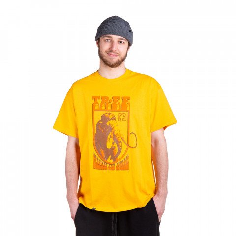 Koszulki - Koszulka TREE Mammoth TS - Żółty - Zdjęcie 1