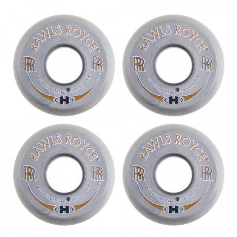 Kółka - Kółka do Rolek Hyper Rawls Royce 56mm/88a - Szaro/Białe (4 szt.) - Zdjęcie 1