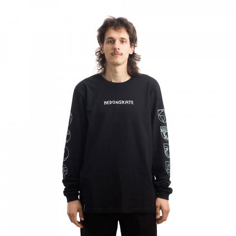 Longsleeve - Longsleeve Hedonskate Four Elements LS - Czarny - Zdjęcie 1