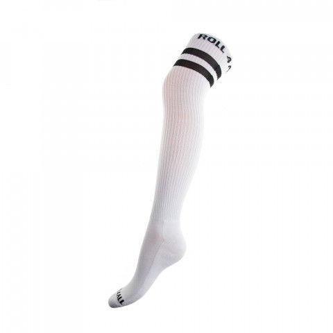 Skarpetki - Roll4All Extra Long Socks - Biało/Czarne - Zdjęcie 1