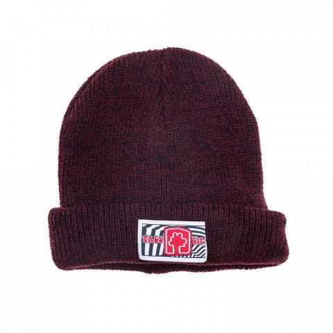 Czapki Zimowe - Czapka TREE Sailor Beanie - Bordowa - Zdjęcie 1