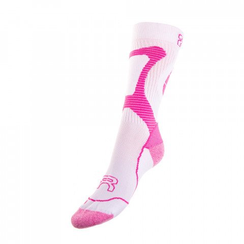 Skarpetki - FR Nano Sport Socks - Biało/Różowe - Zdjęcie 1
