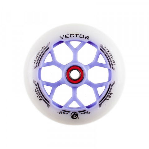 Promocje - Kółka do Rolek Powerslide Vector 90mm/82a (1 szt.) - Purple + Abec 7 688 - Zdjęcie 1