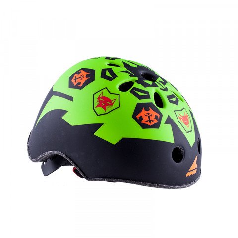 Kaski - Kask Rollerblade Twist Jr Helmet Boy - Czarno/Limonkowy - Zdjęcie 1