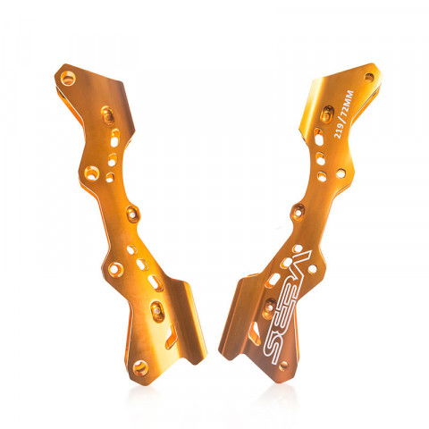 Promocje - Szyny do rolek Seba Deluxe 976 Frame 219 (4x72mm) - Pomarańczowe - Zdjęcie 1