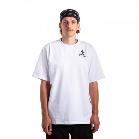 Koszulki - Koszulka Hedonskate X Eryk Pilch Ilusion TS - Biały - Zdjęcie 1