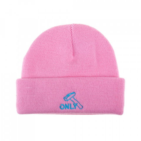 Czapki Zimowe - Czapka XCCV Hammer Beanie - Różowa - Zdjęcie 1
