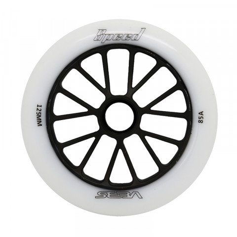 Kółka - Kółka do Rolek Seba Speed Wheels 125mm/85a - Biało/Czarne - Zdjęcie 1