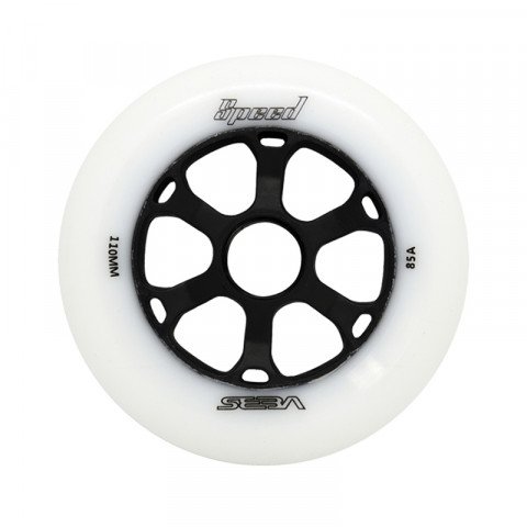 Promocje - Kółka do Rolek Seba Speed Wheels 110mm/85a - Biało/Czarne - Zdjęcie 1