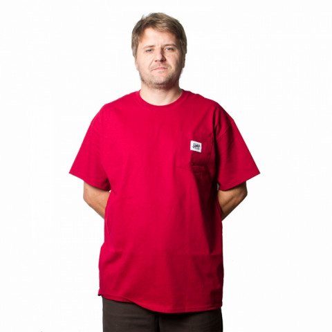 Koszulki - Koszulka BladeLife 5th Anniversary Pocket Tee - Cardinal Red - Zdjęcie 1