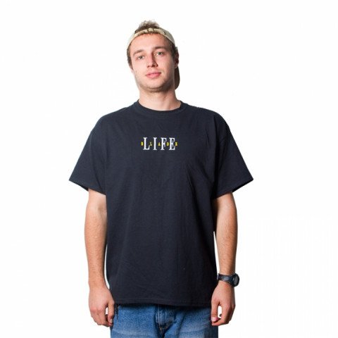 Koszulki - Koszulka BladeLife Life Tee - Czarna - Zdjęcie 1