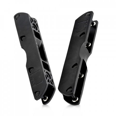 Szyny - Szyny do rolek Rollerblade Blank - Czarne - Zdjęcie 1