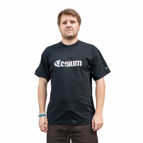 Koszulki - Koszulka Cesium Classic - Black - Zdjęcie 1