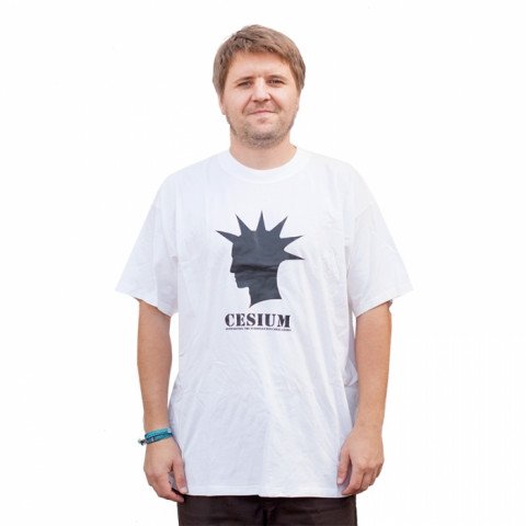 Koszulki - Koszulka Cesium Support - Biały - Zdjęcie 1