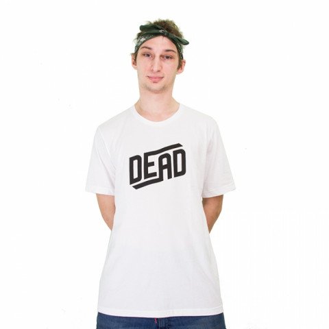 Koszulki - Koszulka Dead Classic Logo T-Shirt - Biały - Zdjęcie 1