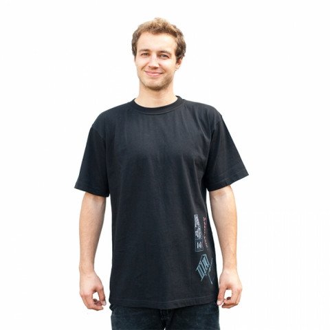 Koszulki - Koszulka Devise Urethane Classic Tee - Czarny - Zdjęcie 1