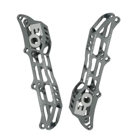 Szyny - Szyny do rolek EO Skates AL7K 12,0'' 4x100mm 165/195 - Srebrne - Zdjęcie 1