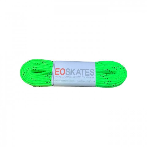 Sznurówki - Sznurówki EO Skates Waxed Laces 160cm - Jasno Zielone - Zdjęcie 1