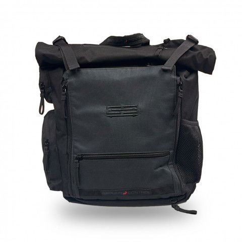 Plecaki - Plecak Ground Control Rolltop Backpack - Czarny - Zdjęcie 1