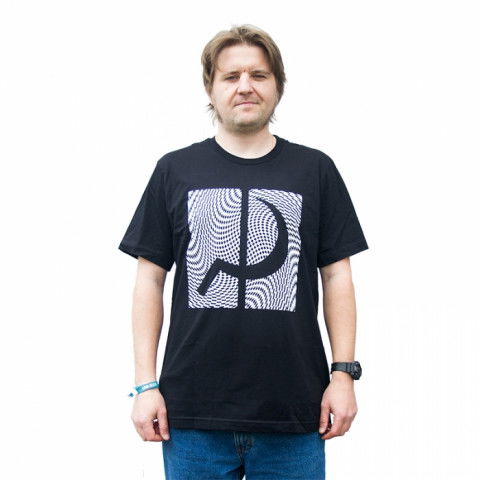 Koszulki - Koszulka Ground Control Box S T-Shirt - Black/White - Zdjęcie 1