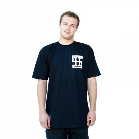 Koszulki - Koszulka Hedonskate HS Chest Logo - Tshirt - Black - Zdjęcie 1