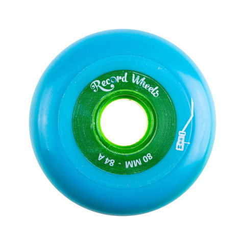 Promocje - Kółka do Rolek FR Record 80mm/84a - Niebieskie - Zdjęcie 1