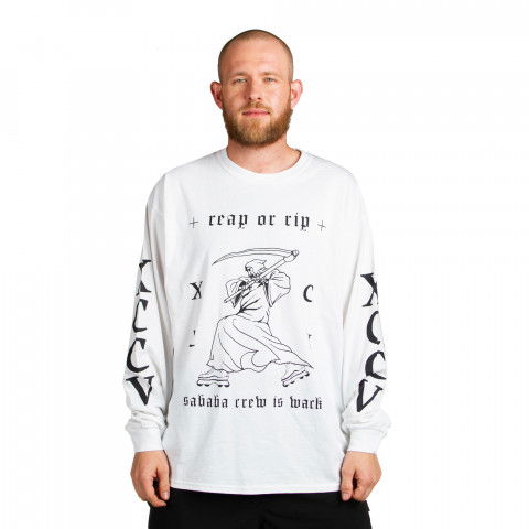 Longsleeve - Longsleeve XCCV Reap or Rip LS - Biały - Zdjęcie 1