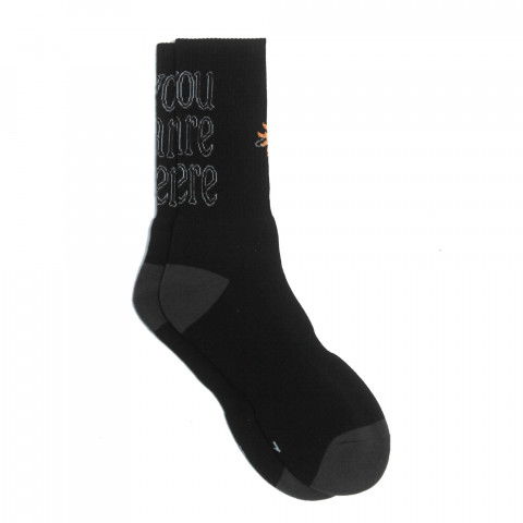 Skarpetki - Magic Boots Yah Skate Socks - Czarne - Zdjęcie 1