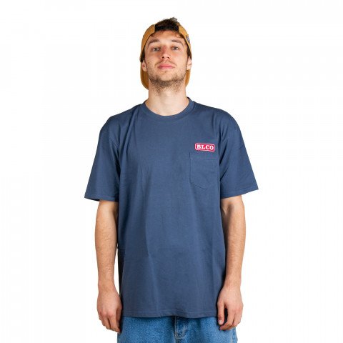 Koszulki - Koszulka Bladelife BLCO Company Workwear TS - Niebieski - Zdjęcie 1