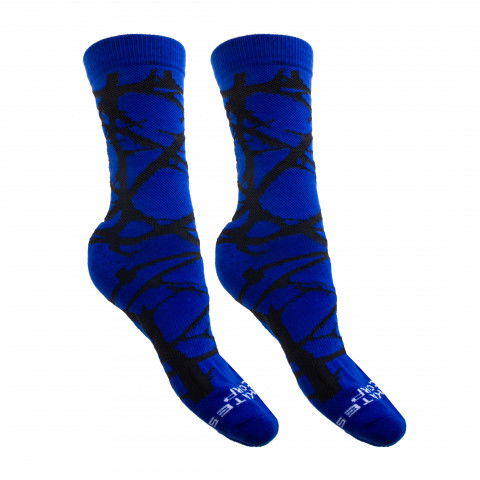 Skarpetki - Them X T8 Socks - Niebieskie - Zdjęcie 1
