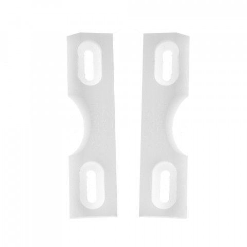 Części do szyn - CDS Detroit Grindplates Regular 3/8'' Białe - Zdjęcie 1