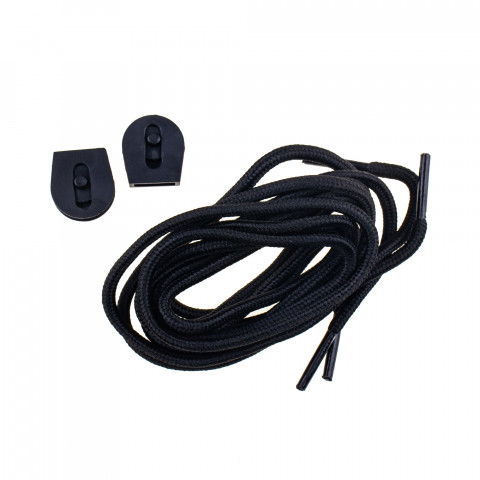 Sznurówki - Sznurówki FR AXS Speed Laces - Czarne - Zdjęcie 1