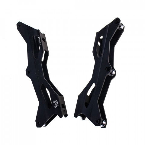 Szyny - Szyny do rolek FR Spin 240mm/3x110mm - Czarne - Zdjęcie 1