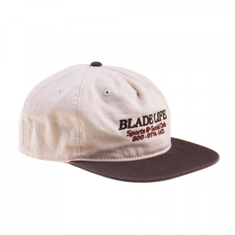 Czapki z daszkiem - Czapka z daszkiem Bladelife Sports and Social Club Cap - Brązowa - Zdjęcie 1