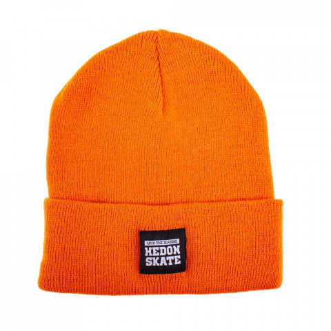 Czapki Zimowe - Czapka Hedonskate Beanie - Jasno Pomarańczowa - Zdjęcie 1